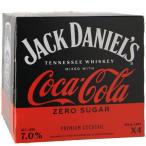 Jack Daniels & Coca Cola - Zero Sugar 4/pack