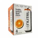 Nutrl Real Juice Seltzer - Orange 4pk 0